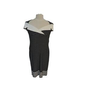 Joseph Ribkoff Polka Dot Dress